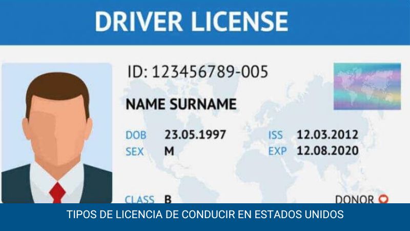 Tipos de Licencia de Conducir en Estados Unidos